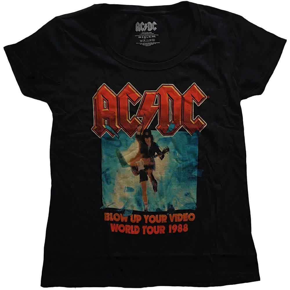 AC/DC Blow Up Your Video Womens T Shirt