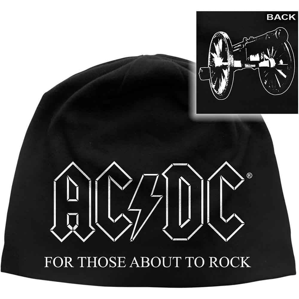 AC/DC For Those About To Rock Beanie Hat Black