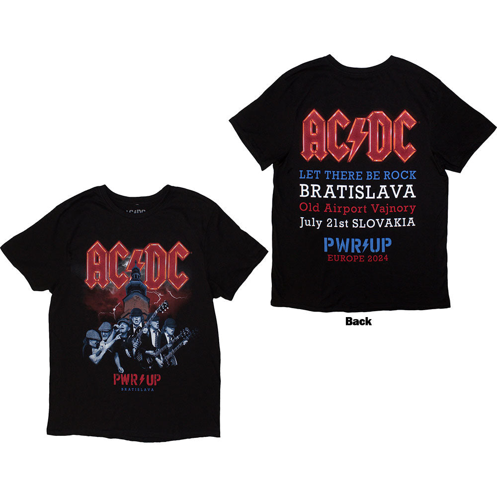 AC/DC PWR-UP Bratislava '24 Mens T Shirt
