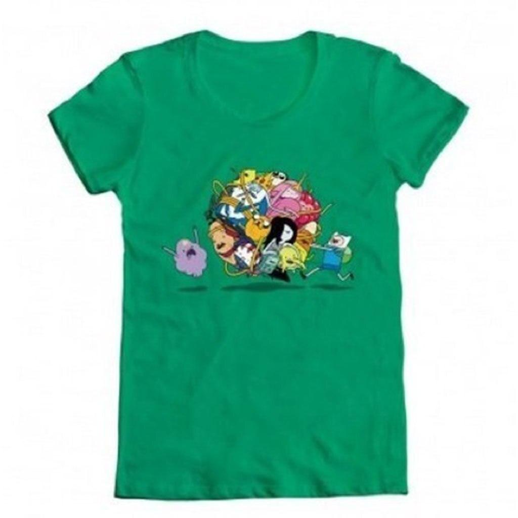 Adventure Time Group Roll Ball T Shirt