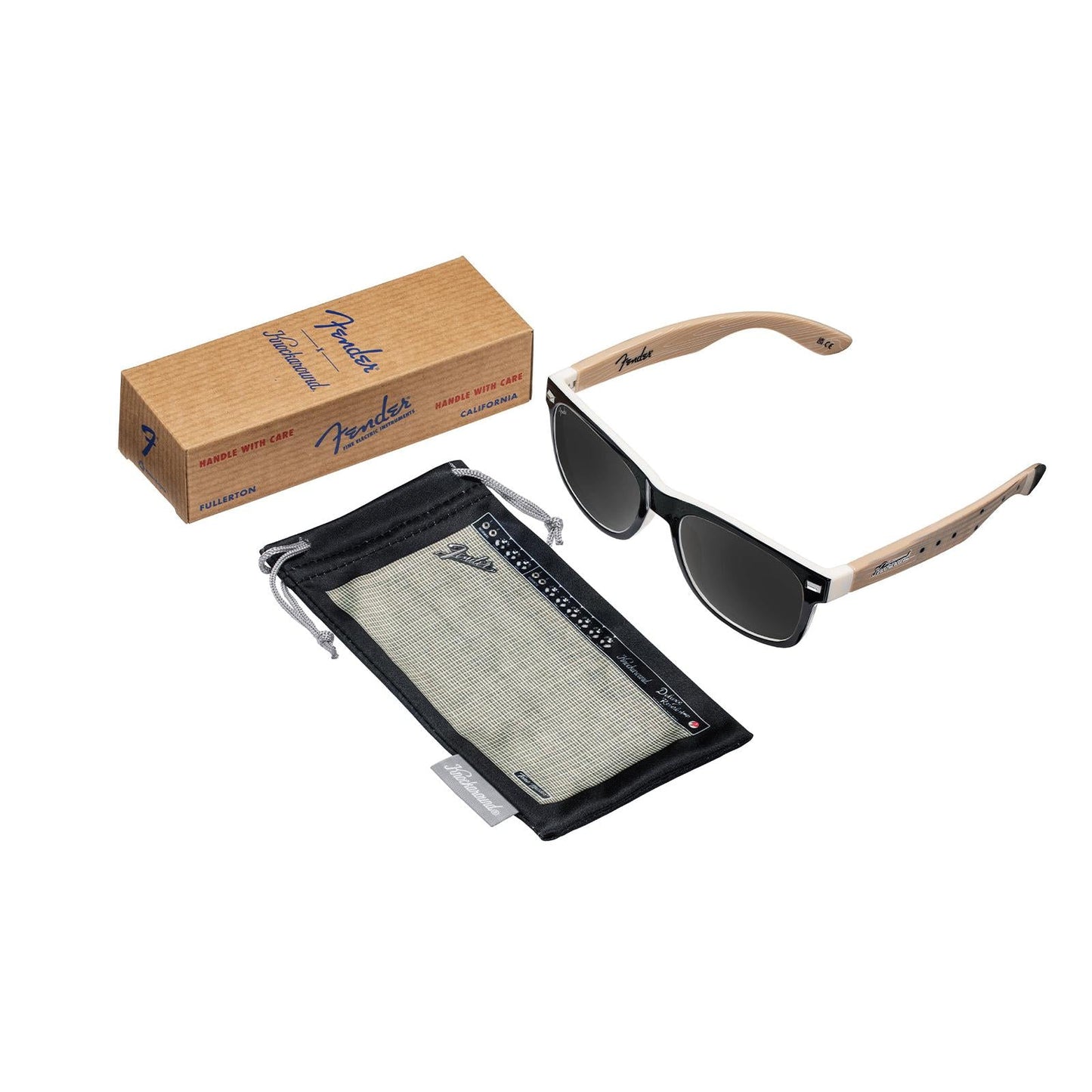 Black Stratocaster™ Fort Knocks Officially Licensed Knockaround Sunglasses