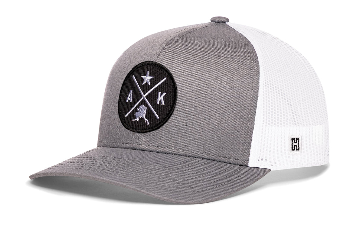 Alaska Trucker Haka Hat Black AK X Snapback