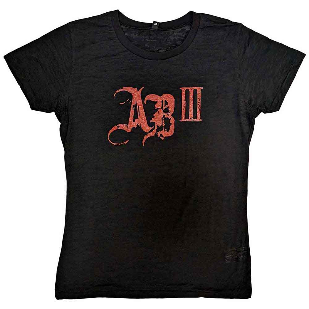 Alter Bridge AB III Red Logo Womens T Shirt