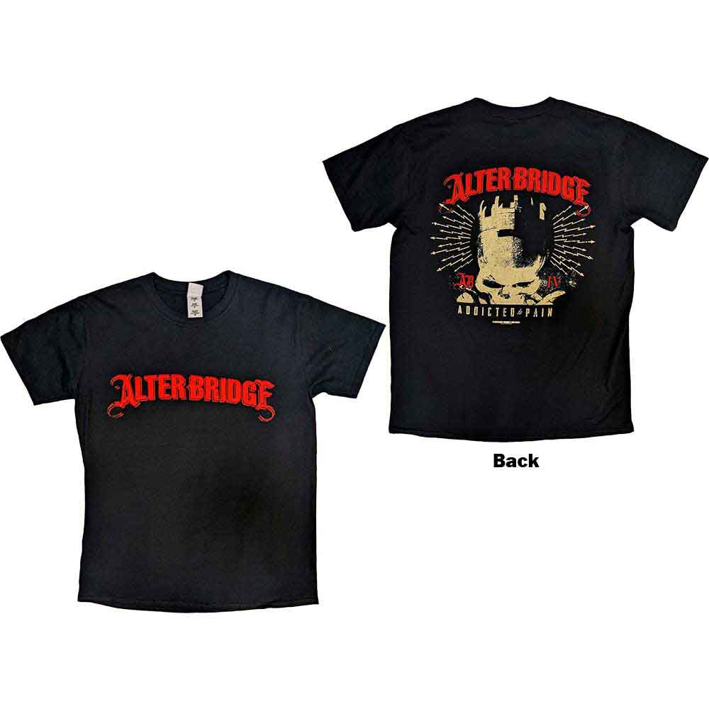 Alter Bridge Addicted To Pain Mens T Shirt