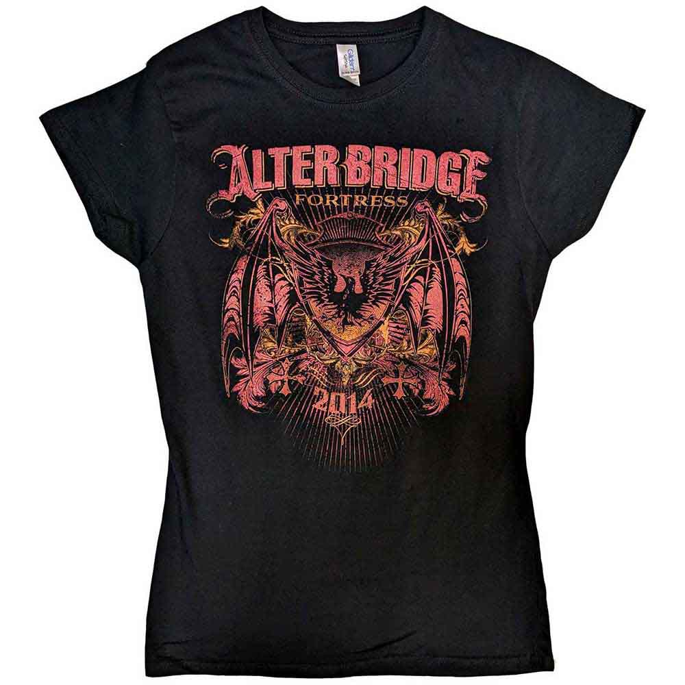 Alter Bridge Fortress Batwing Eagle Womens T Shirt