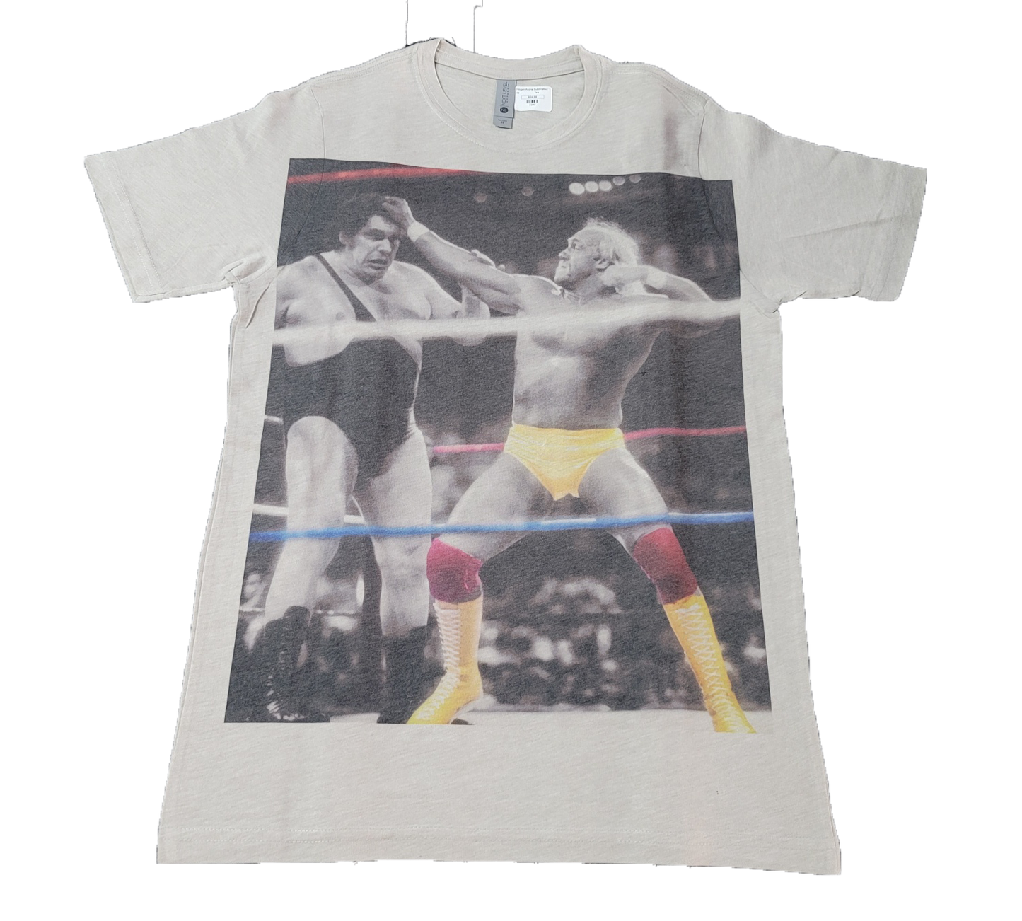 Hulk Hogan Andre The Giant Sublimated Mens T Shirt White