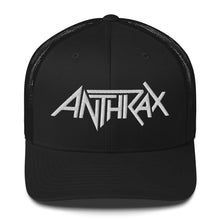 Load image into Gallery viewer, Anthrax - Logo Trucker Cap Hat