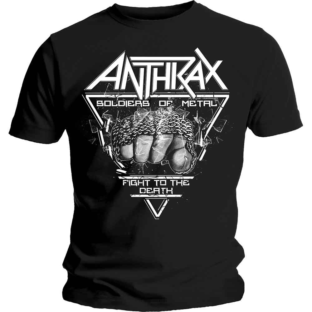 Anthrax Soldier of Metal FTD Mens T Shirt