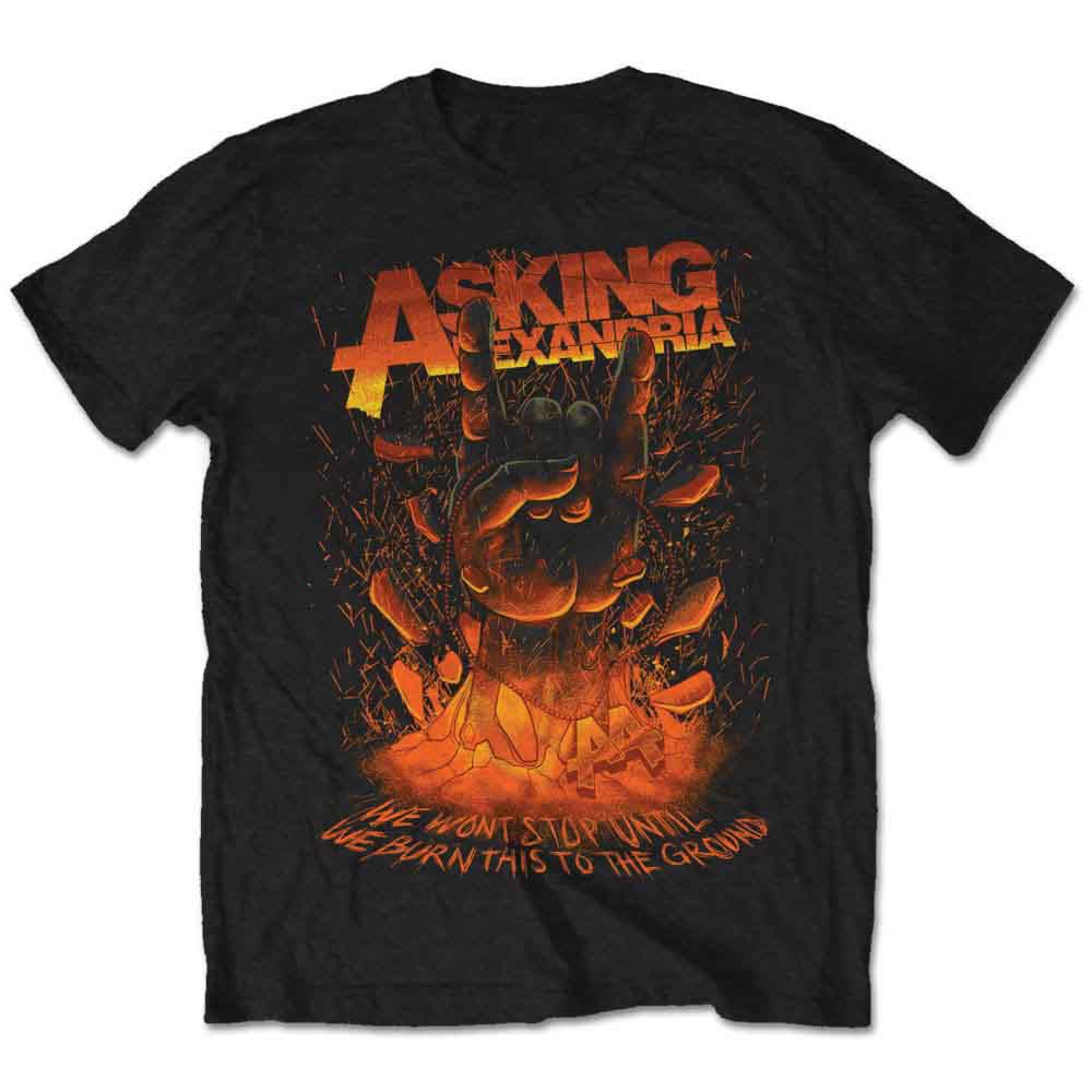 Asking Alexandria Metal Hand Mens T Shirt