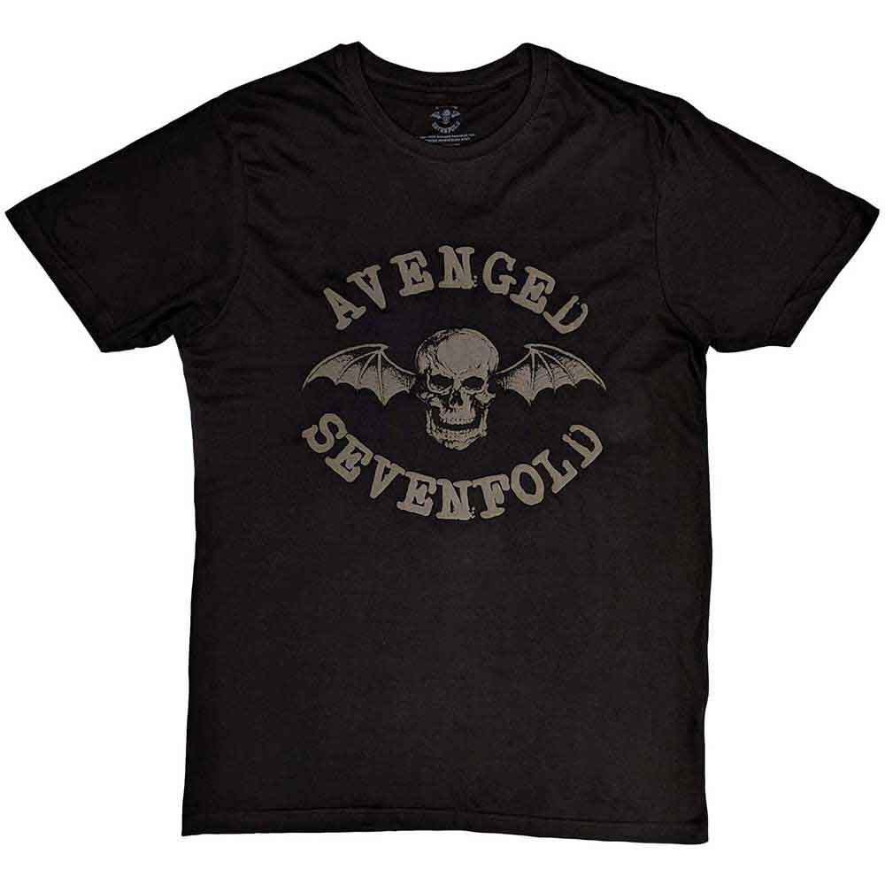 Avenged Sevenfold Classic Deathbat Mens T Shirt