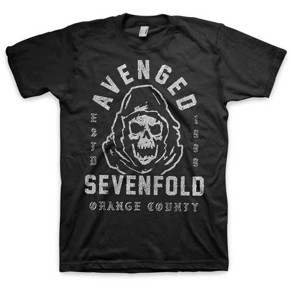 Avenged Sevenfold So Grim Orange County Mens T Shirt