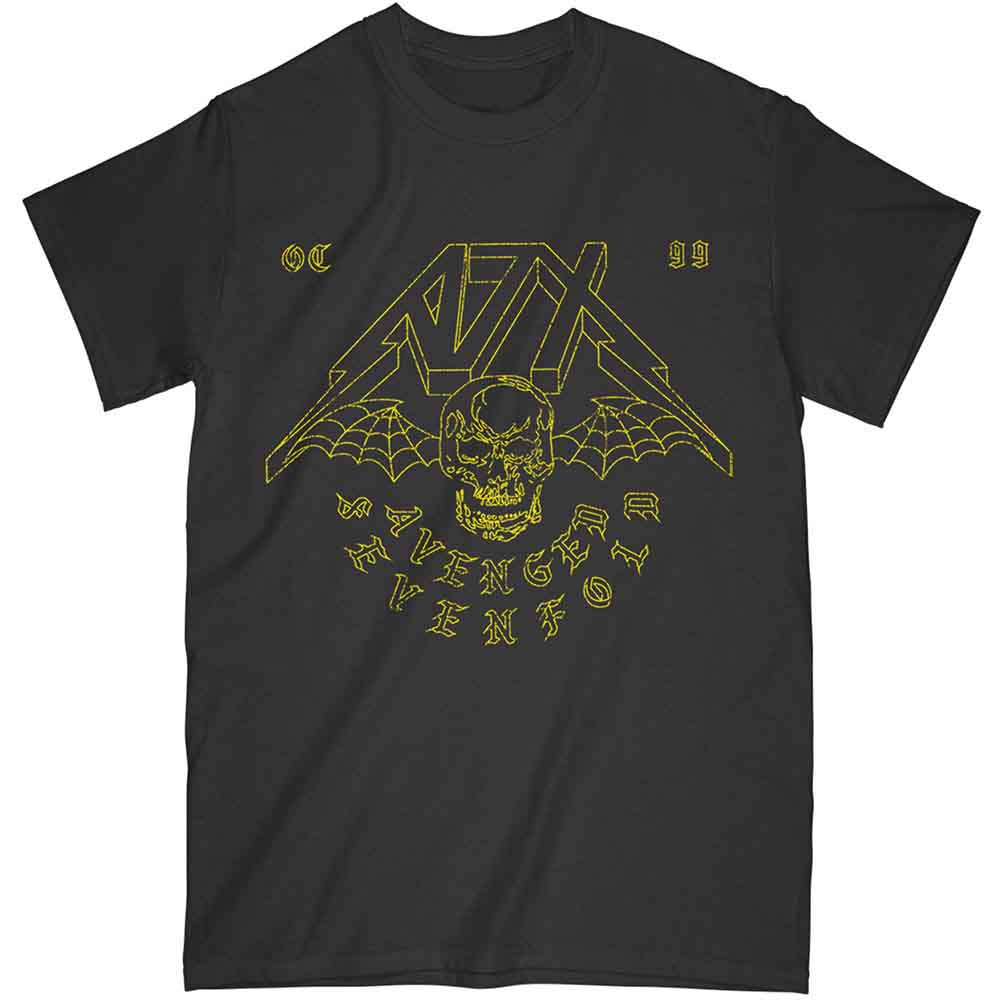 Avenged Sevenfold Webbed Wings Mens T Shirt