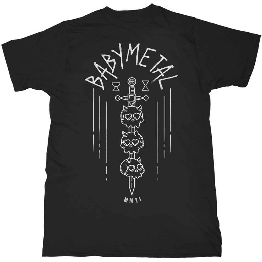 Babymetal Skull Sword Mens T Shirt