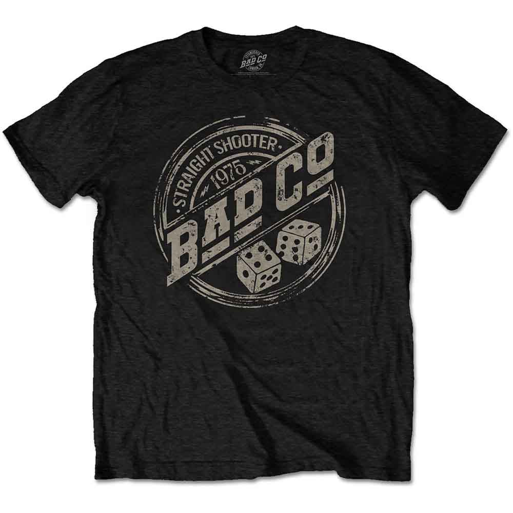 Bad Company Straight Shooter Roundel Mens T Shirt