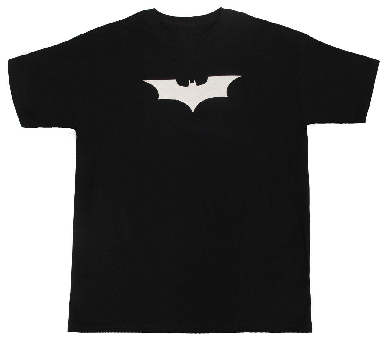 Batman White Movie Logo T Shirt