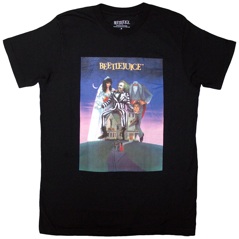 BEETLEJUICE Movie Poster Mens T Shirt