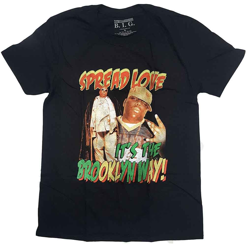 Biggie Smalls Spread The Love Mens T Shirt