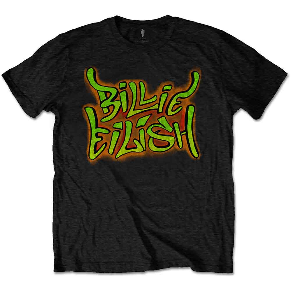 Billie Eilish Graffiti Mens T Shirt