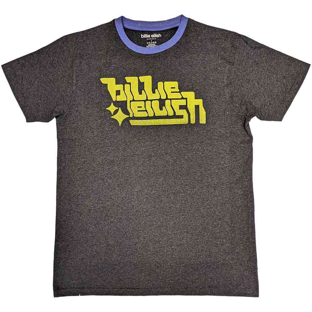 Billie Eilish Neon Green Logo Mens T Shirt