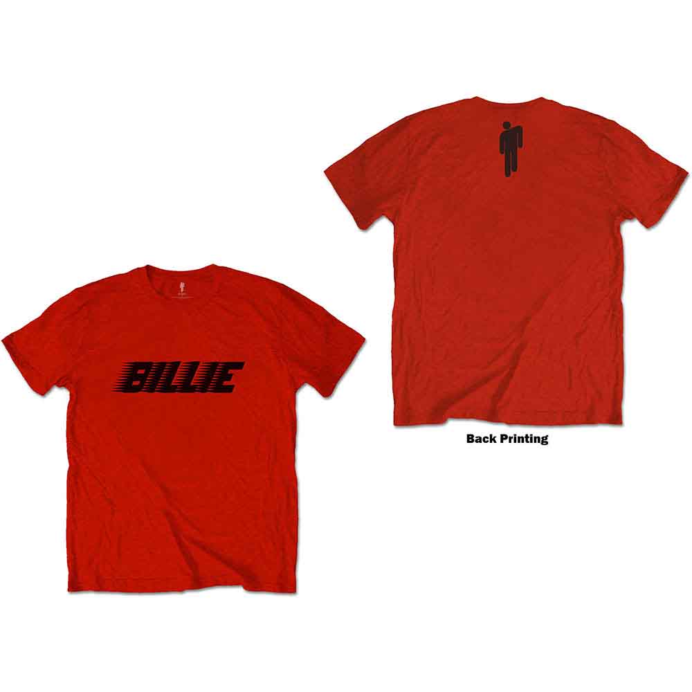 Billie Eilish Racer Logo & Blohsh Mens T Shirt