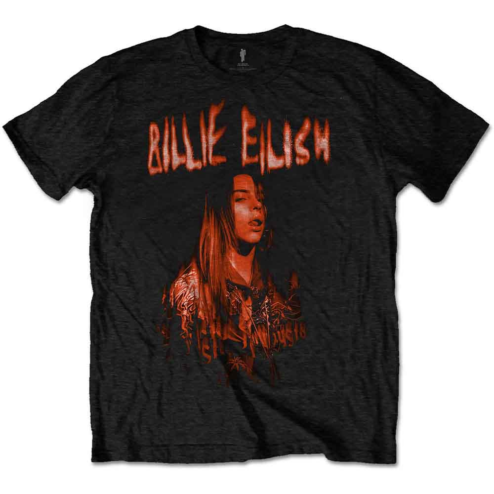Billie Eilish Spooky Logo Mens T Shirt