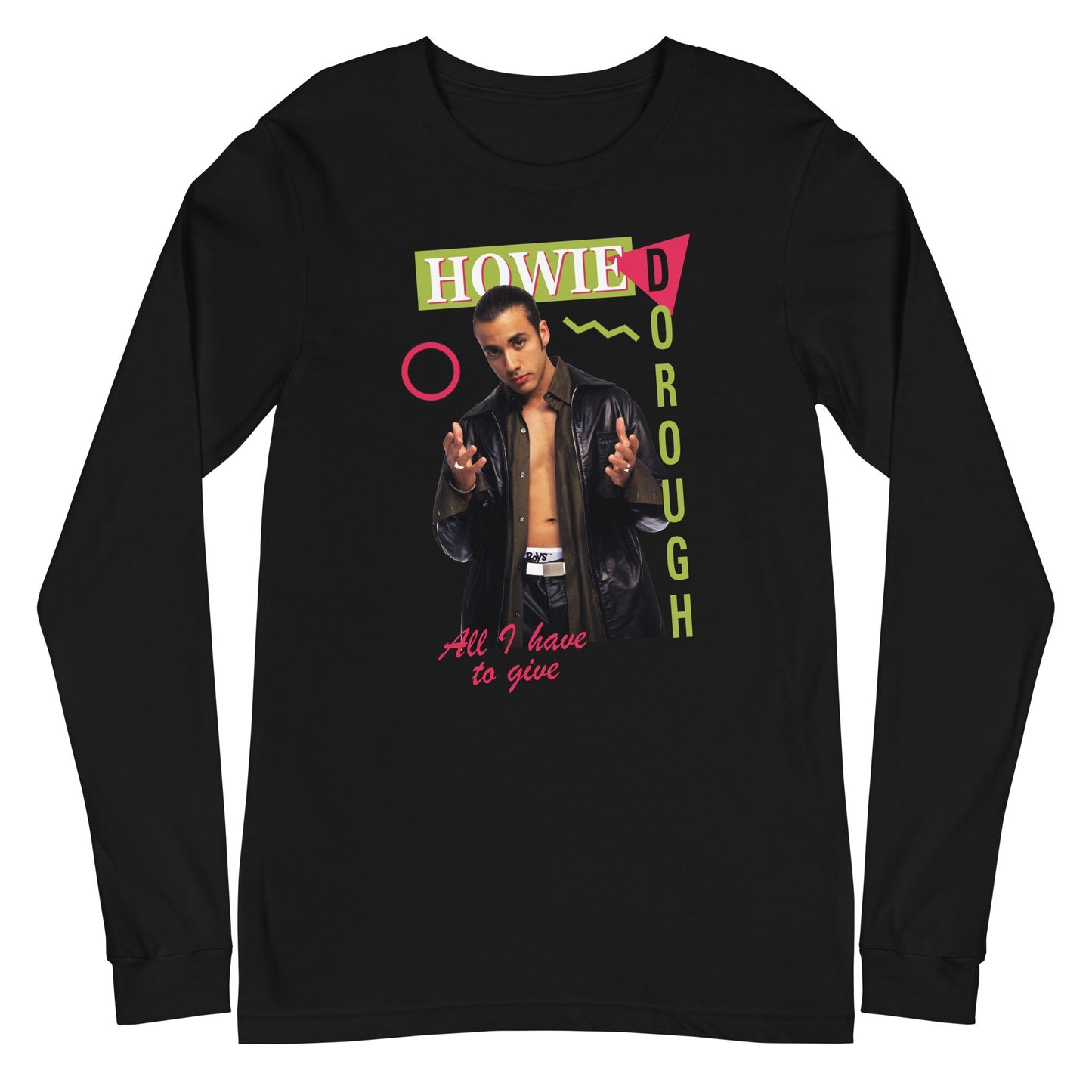 Backstreet Boys - Howie Dorough Long Sleeve Shirt