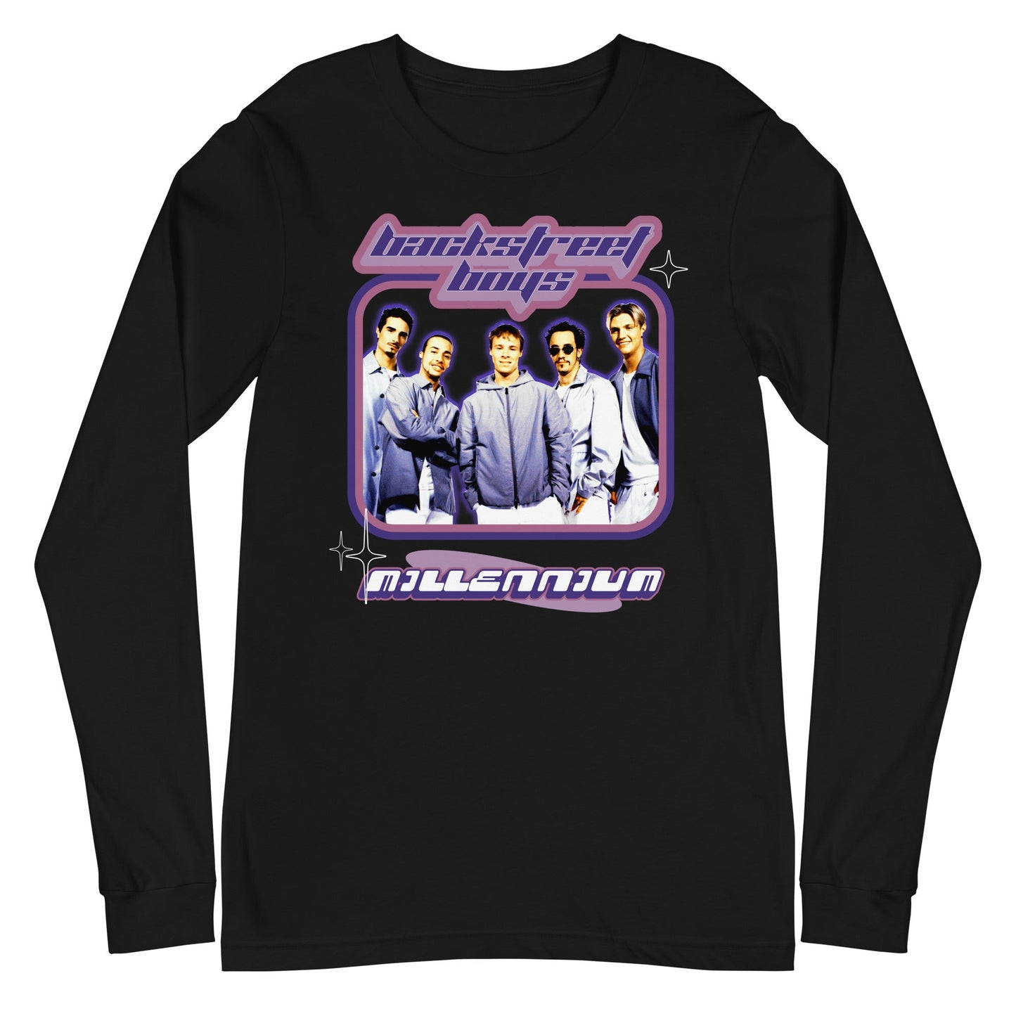 Backstreet Boys - Purple Y2K Long Sleeve Shirt
