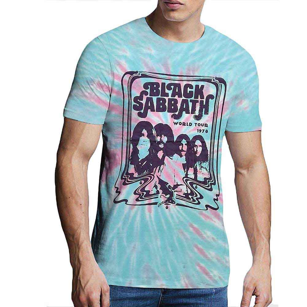 Black Sabbath World Tour '78 Mens T Shirt