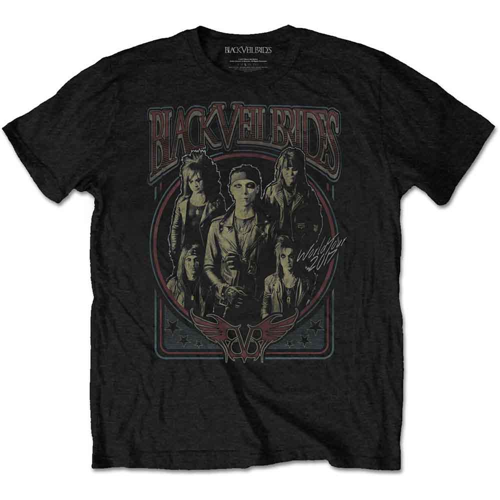 Black Veil Brides Vintage Mens T Shirt