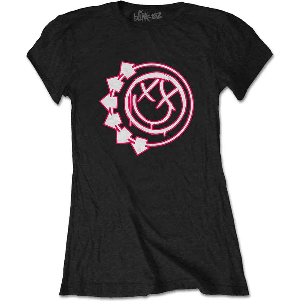 Blink-182 Six Arrow Smile Womens T Shirt
