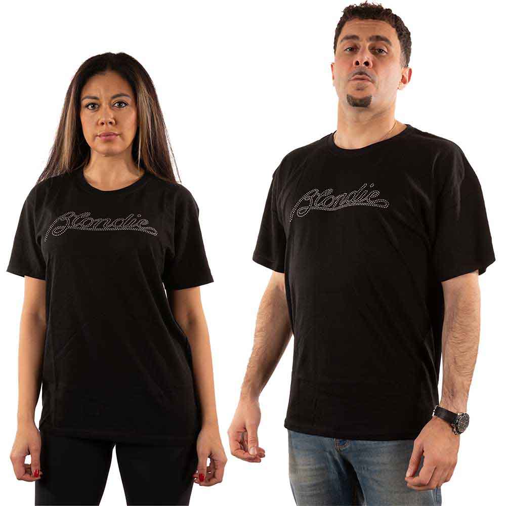 Blondie Logo Mens T Shirt