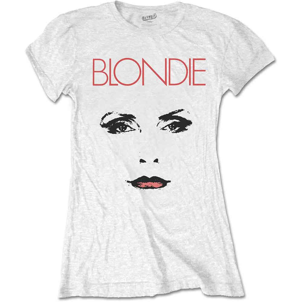 Blondie Staredown Womens T Shirt White