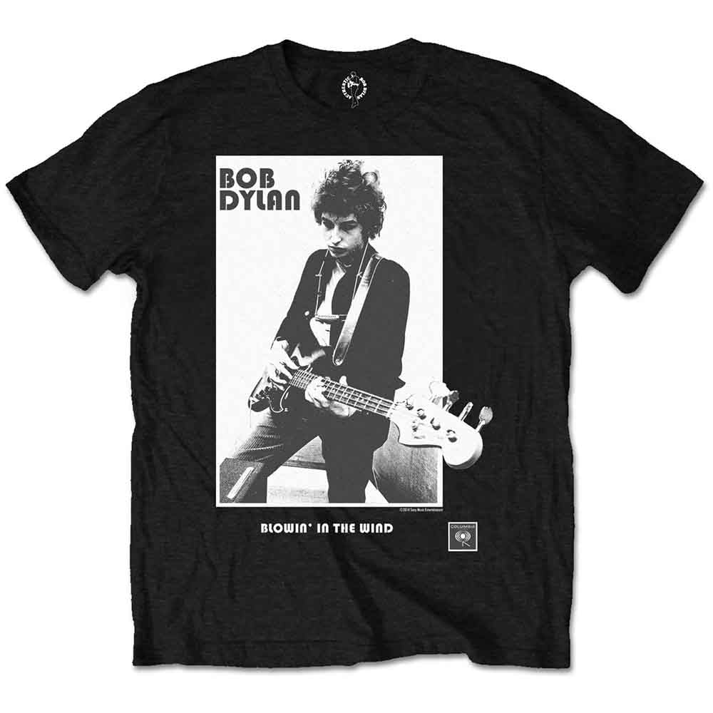 Bob Dylan Blowing in the Wind Mens T Shirt