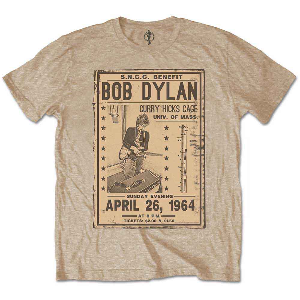 Bob Dylan Flyer Mens T Shirt