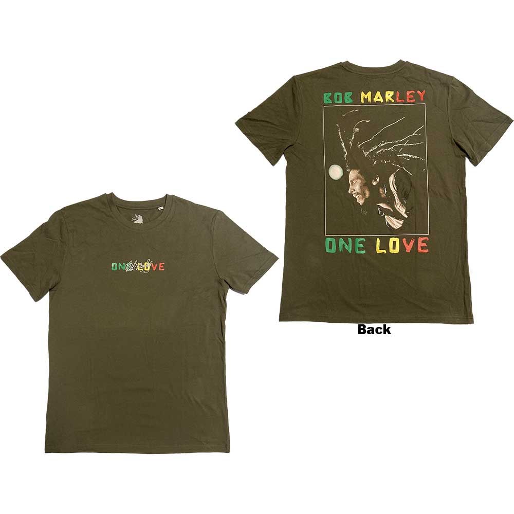 Bob Marley One Love Dreads Mens T Shirt