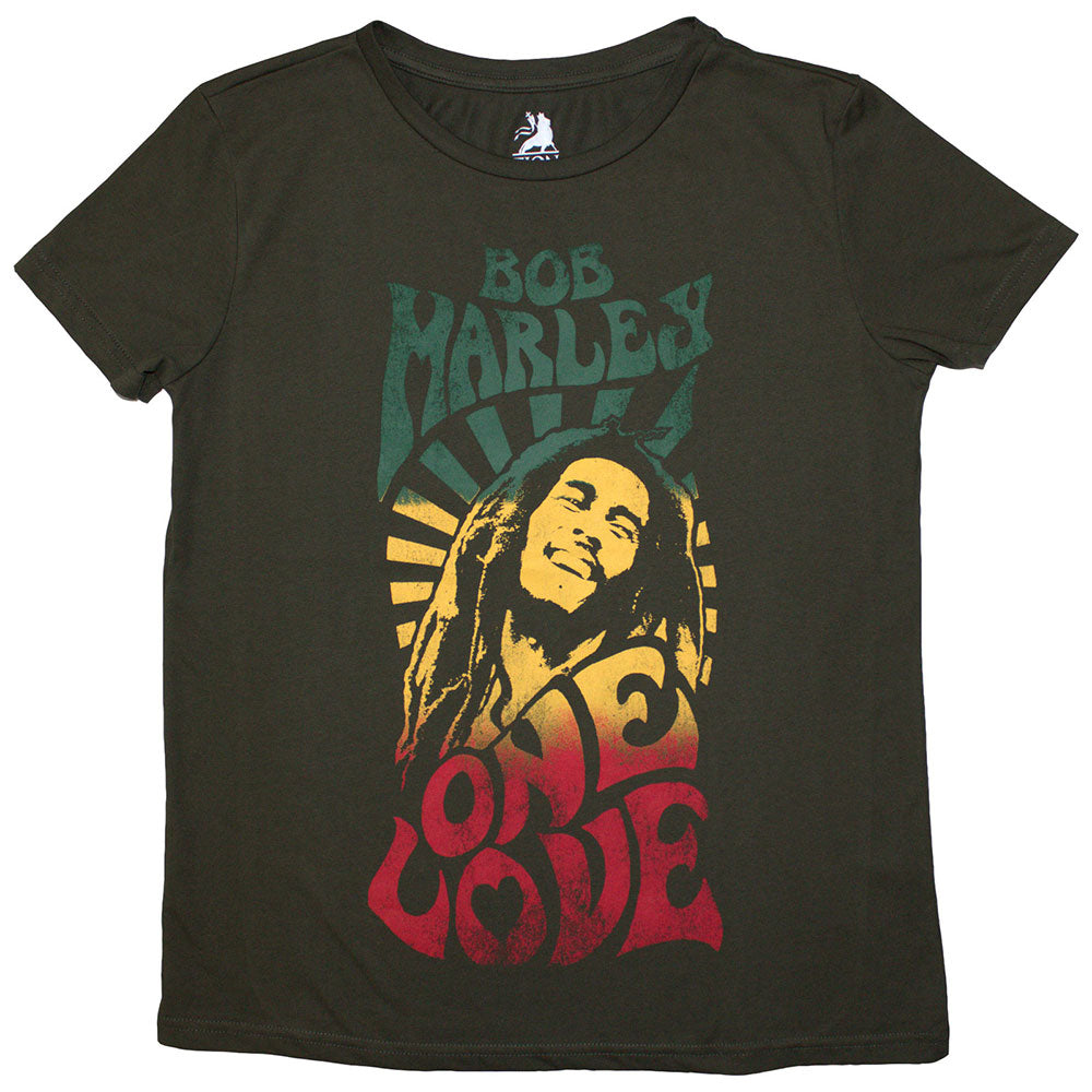 Bob Marley One Love Gradient Womens T Shirt