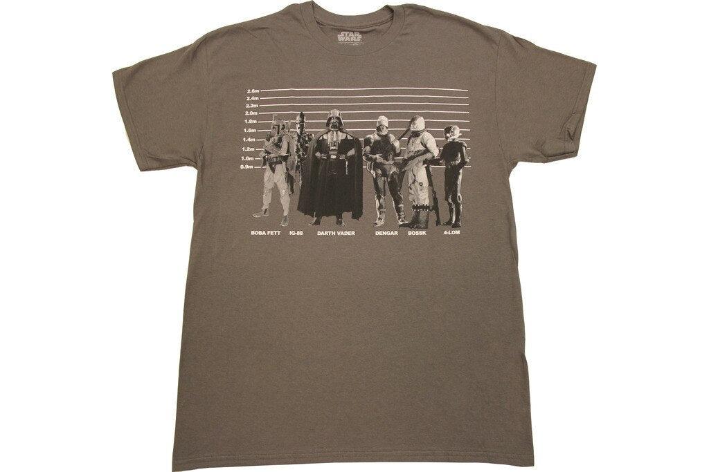 Bounty Line Up Characters T Shirt