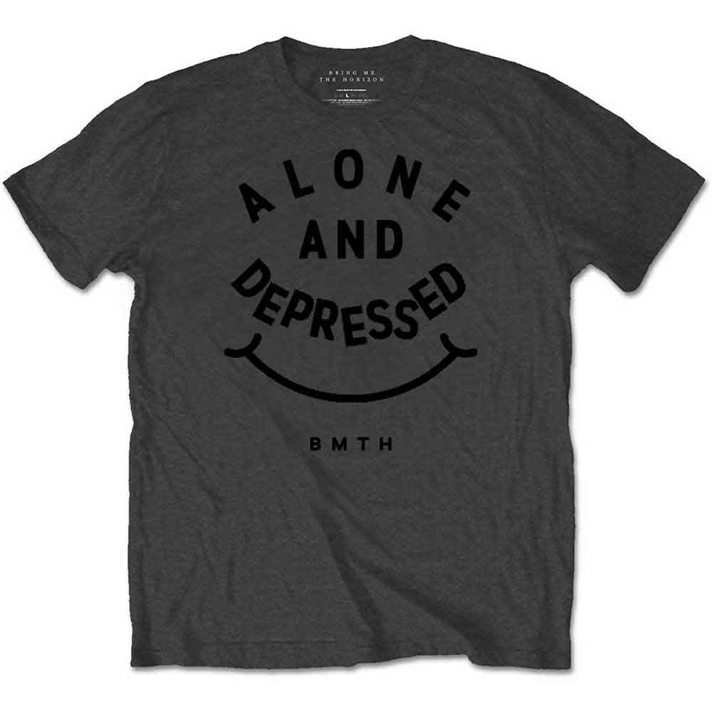 Bring Me The Horizon Alone & Depressed Mens T Shirt