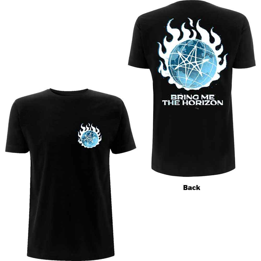 Bring Me The Horizon Globe Mens T Shirt