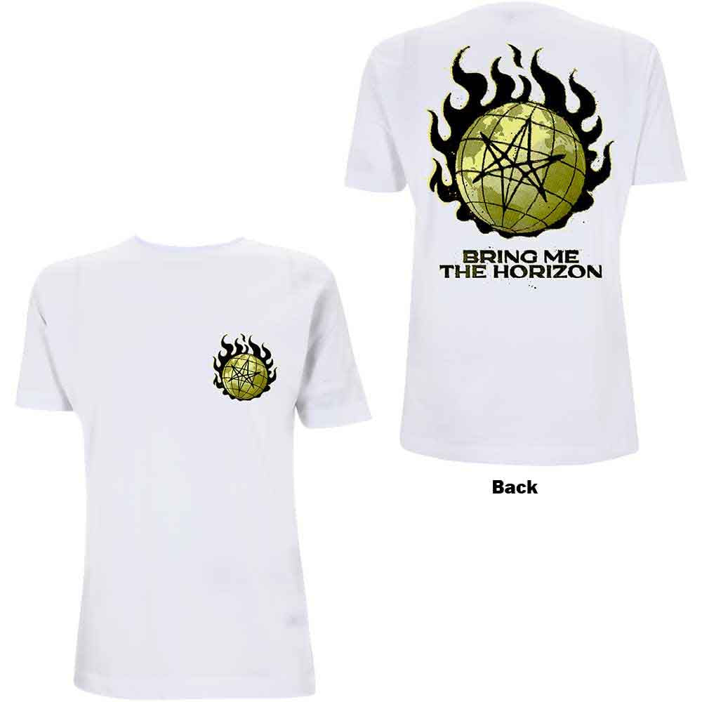 Bring Me The Horizon Globe Mens T Shirt