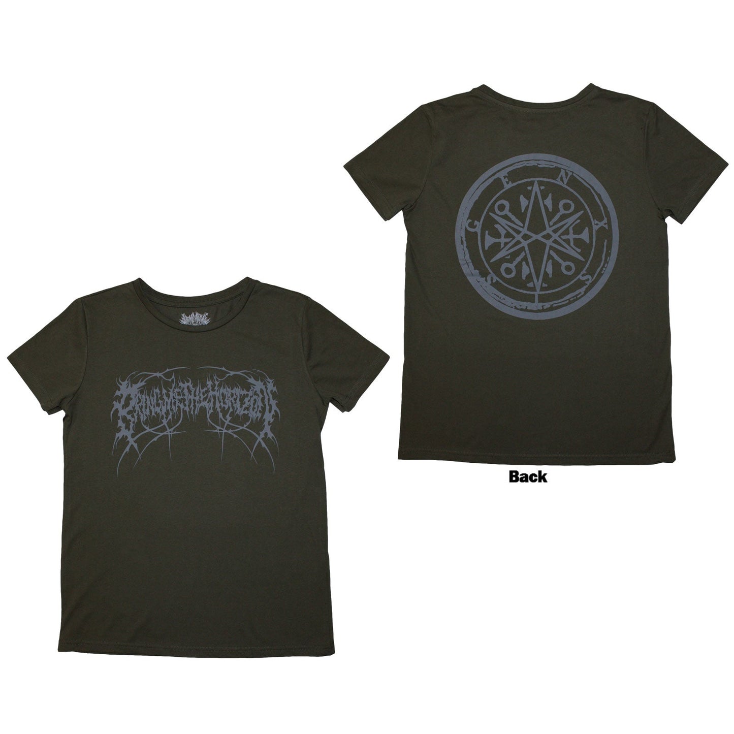 Bring Me The Horizon Metal Logo Genxsis Womens T Shirt