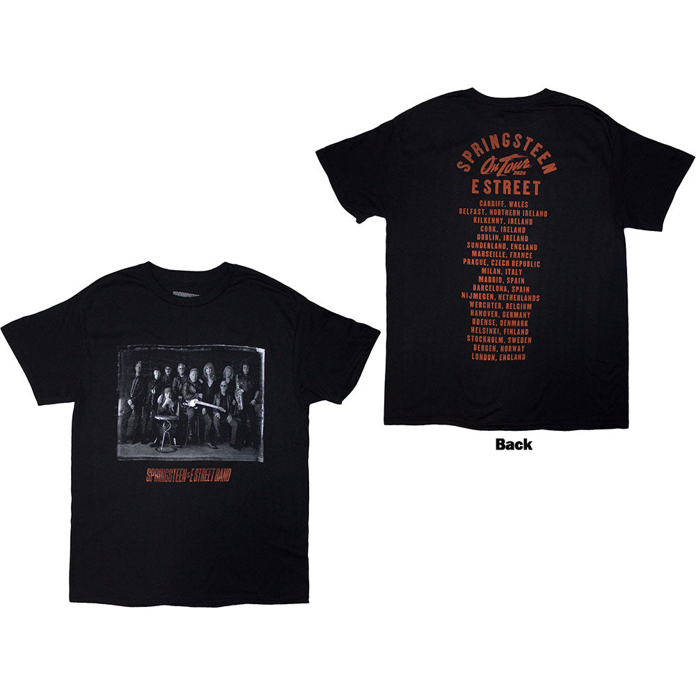 Bruce Springsteen Tour '24 E-Street Photo Mens T Shirt