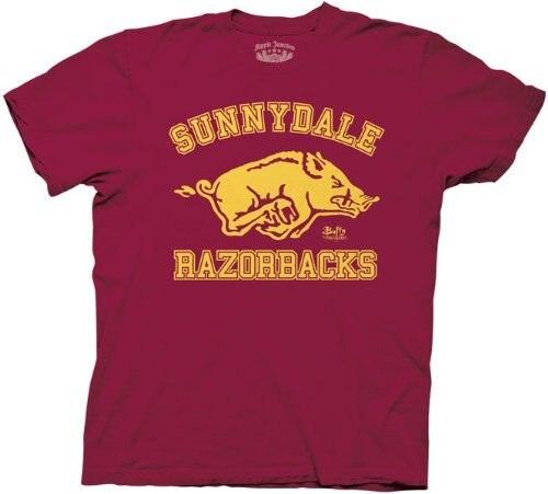 Buffy the Vampire Slayer Sunnydale Razorbacks T Shirt