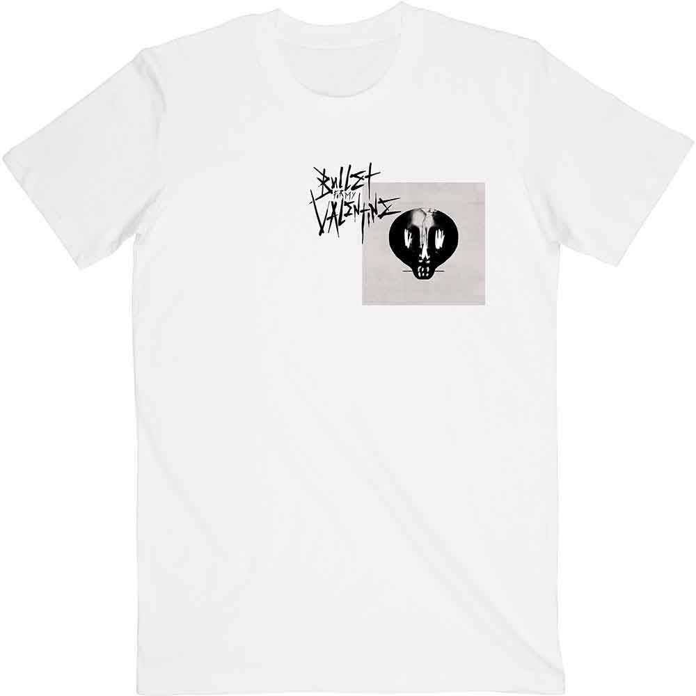 Bullet For My Valentine Album Cropped & Logo Mens T Shirt