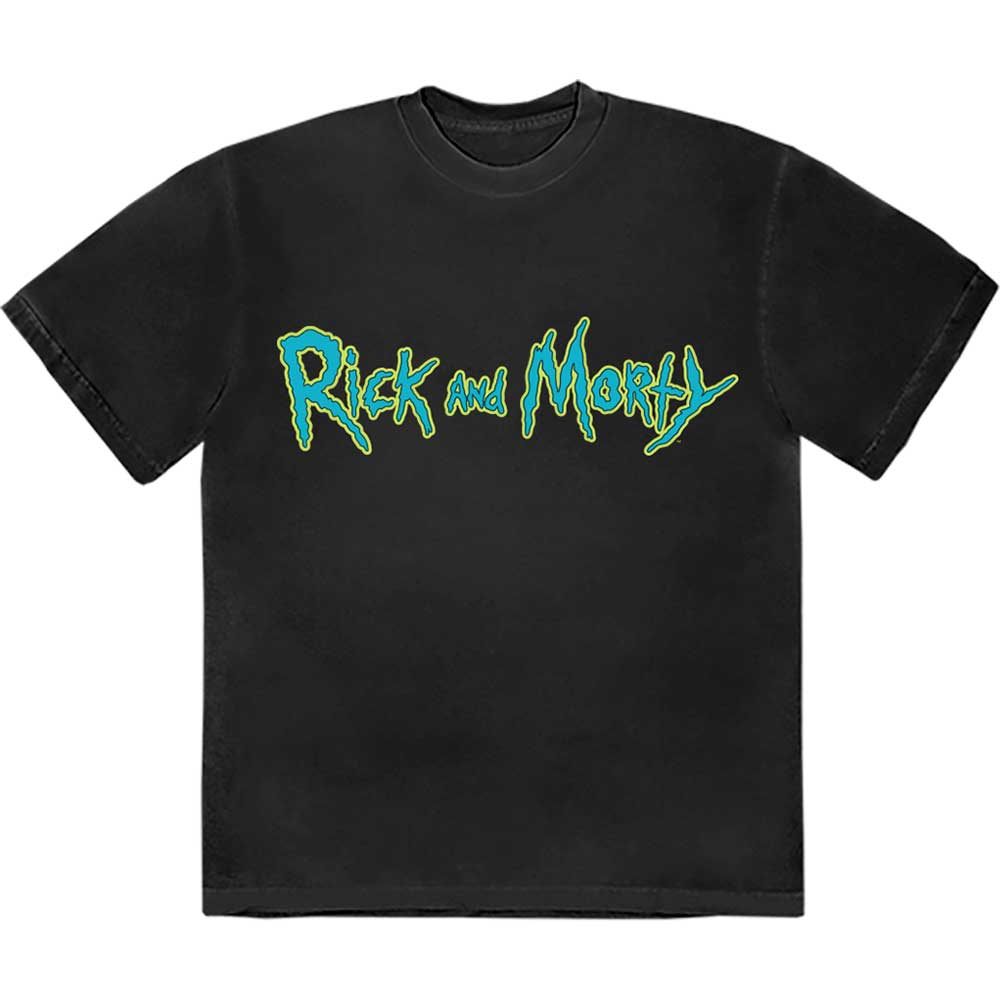 Cartoon Network Rick & Morty Logo Mens T Shirt