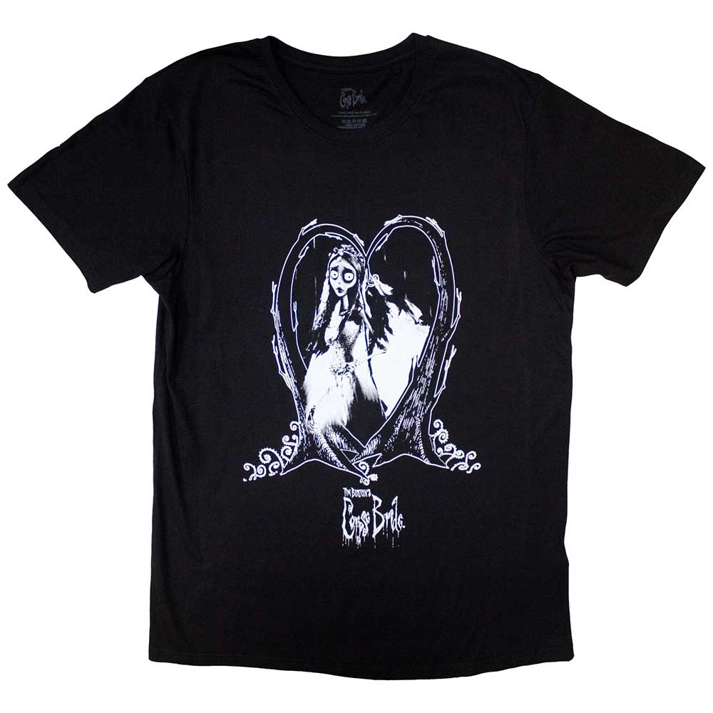 Corpse Bride Heart Mens T Shirt