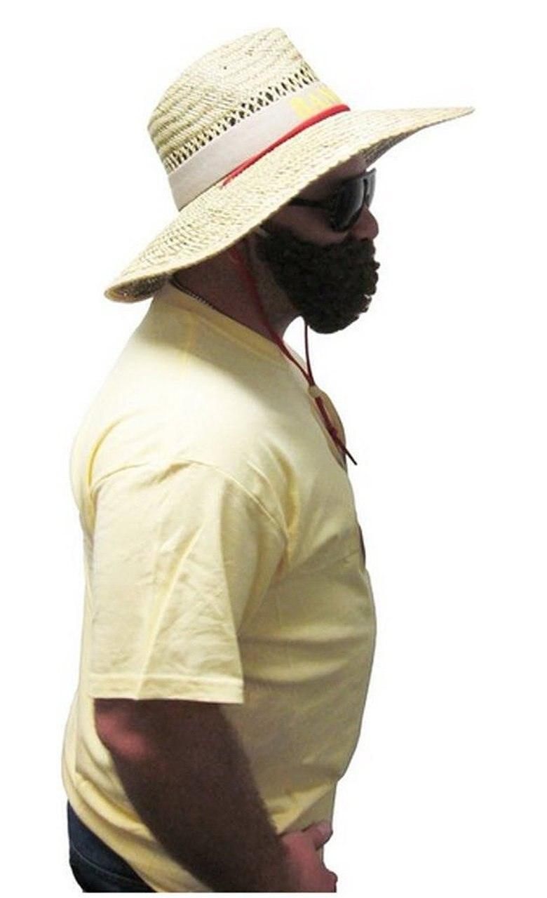 Costume Synthetic Brown Beard & Mustache