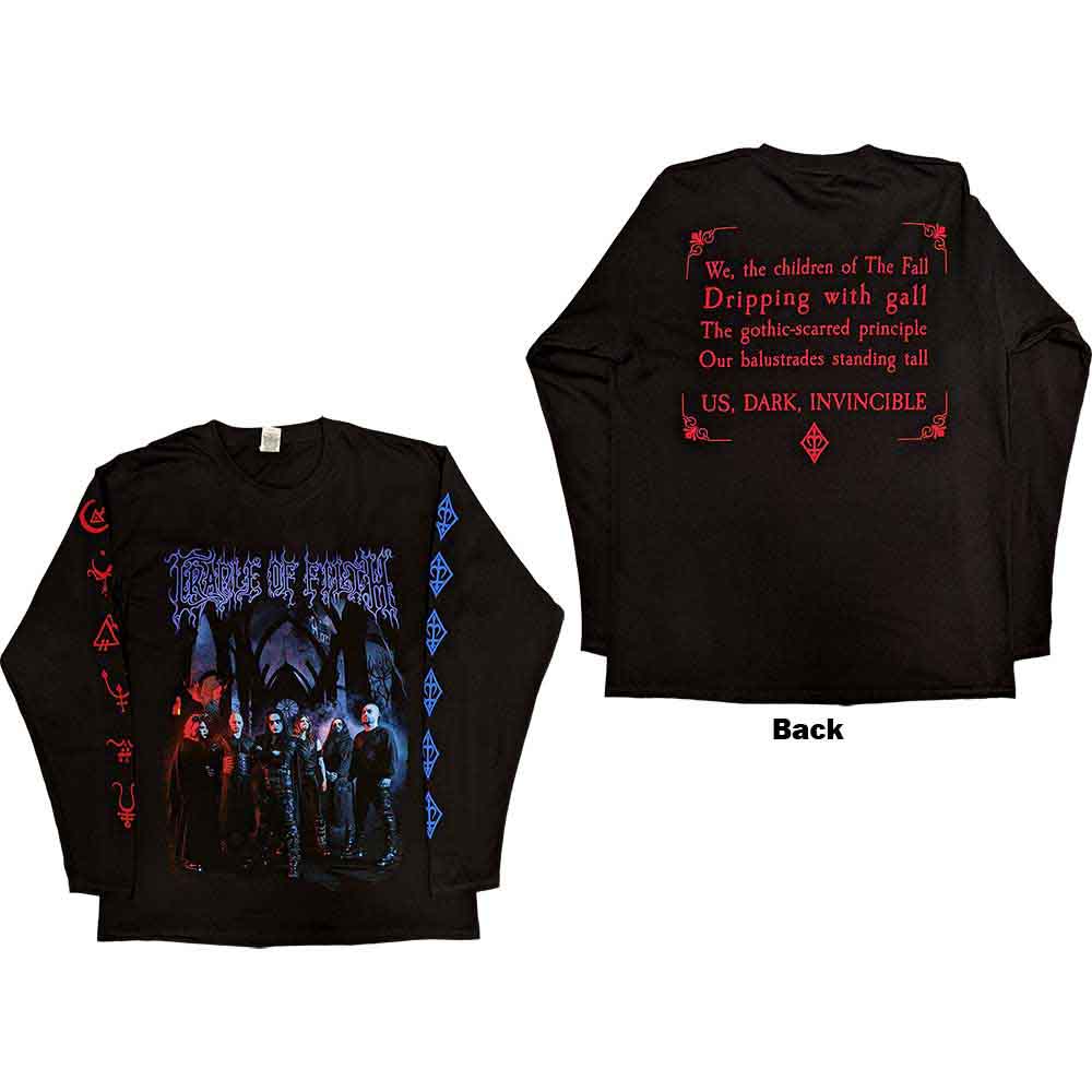 Cradle Of Filth Existence Band Long Sleeve Shirt