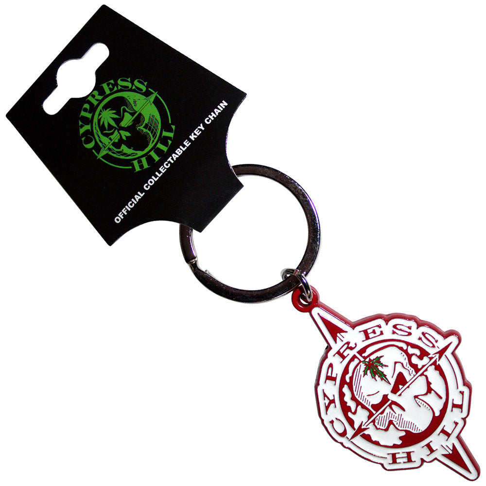 Cypress Hill Skull Compass Keychain