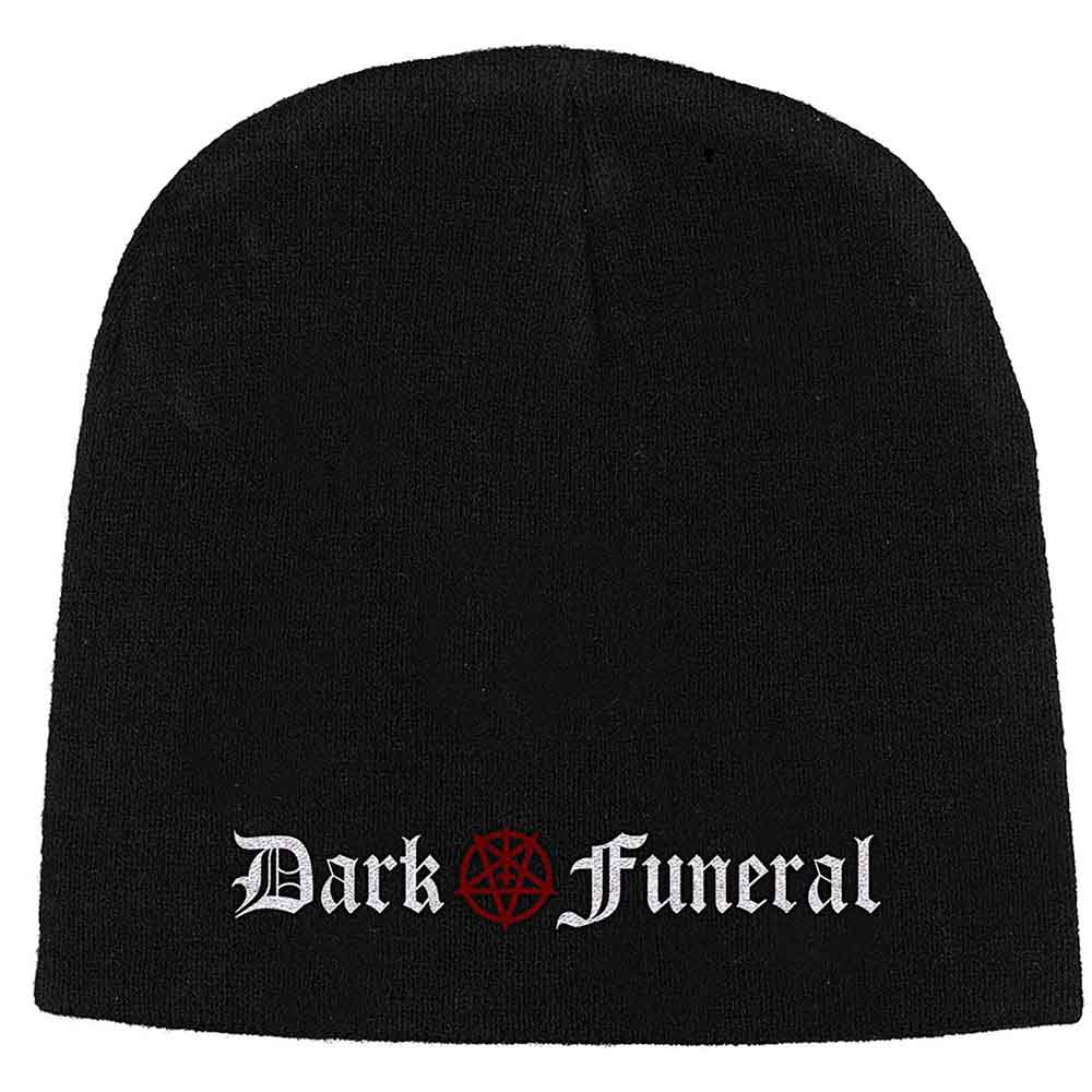 Dark Funeral Logo Beanie Hat Black